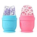 BFASU 2 Packs Face and Body Ice Roller, Silicone Ice Cube for Puffiness, Pain Relief, Cold Therapy Ice Cup Molds Massage Tool Beauty & Personal Care BFASU