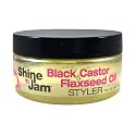 AMPRO Shine'n Jam Black Castor & Flax Oil Gel, 8oz, 8 Ounce Beauty & Personal Care AmPro