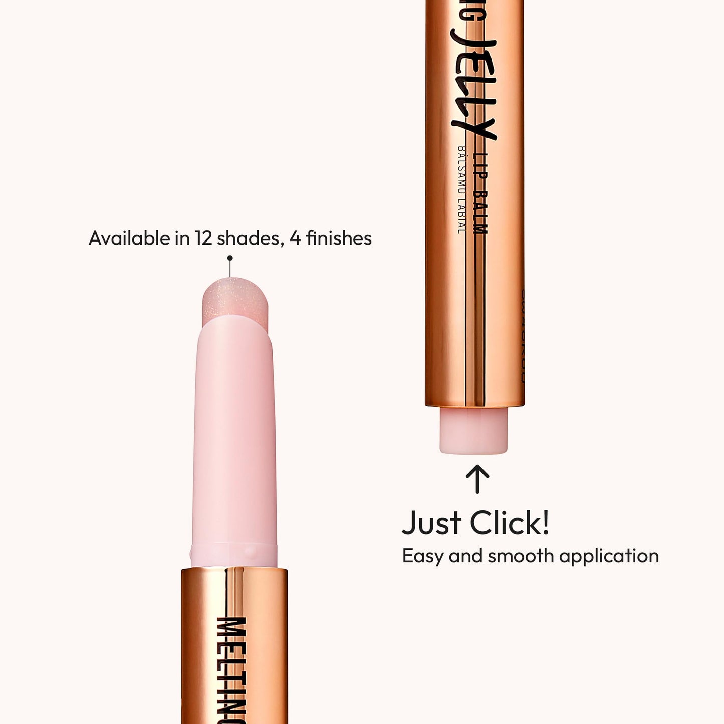 KISS NEW YORK Professional Melting Jelly Lip Balm, High Shine & Moisturizing Lip Stick, Long Lasting, Plumping Effect Look, Non-Sticky & Not Cakey Beauty and Personal Care Kiss
