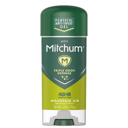 Mitchum Advanced Gel Anti-Perspirant & Deodorant, Mountain Air 3.4 oz (Pack of 2) Beauty and Personal Care Mitchum
