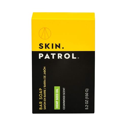 Bump Patrol Skin Patrol Hemp Soap - Bar Soap with Hemp Seed Oil - Sulfate-Free Beauty & Personal Care Bump Patrol