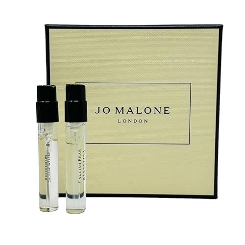 Jo Malone London Scent pairing Duo Red Hibiscus + English Pear & Sweet Pea Sample Vial 0.05oz/ 1.5ml ea Beauty & Personal Care Jo Malone