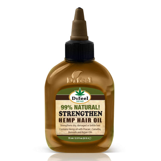 Difeel Hemp 99% Natural Hemp Hair Oil - Strengthen 2.5 ounce Beauty & Personal Care Difeel