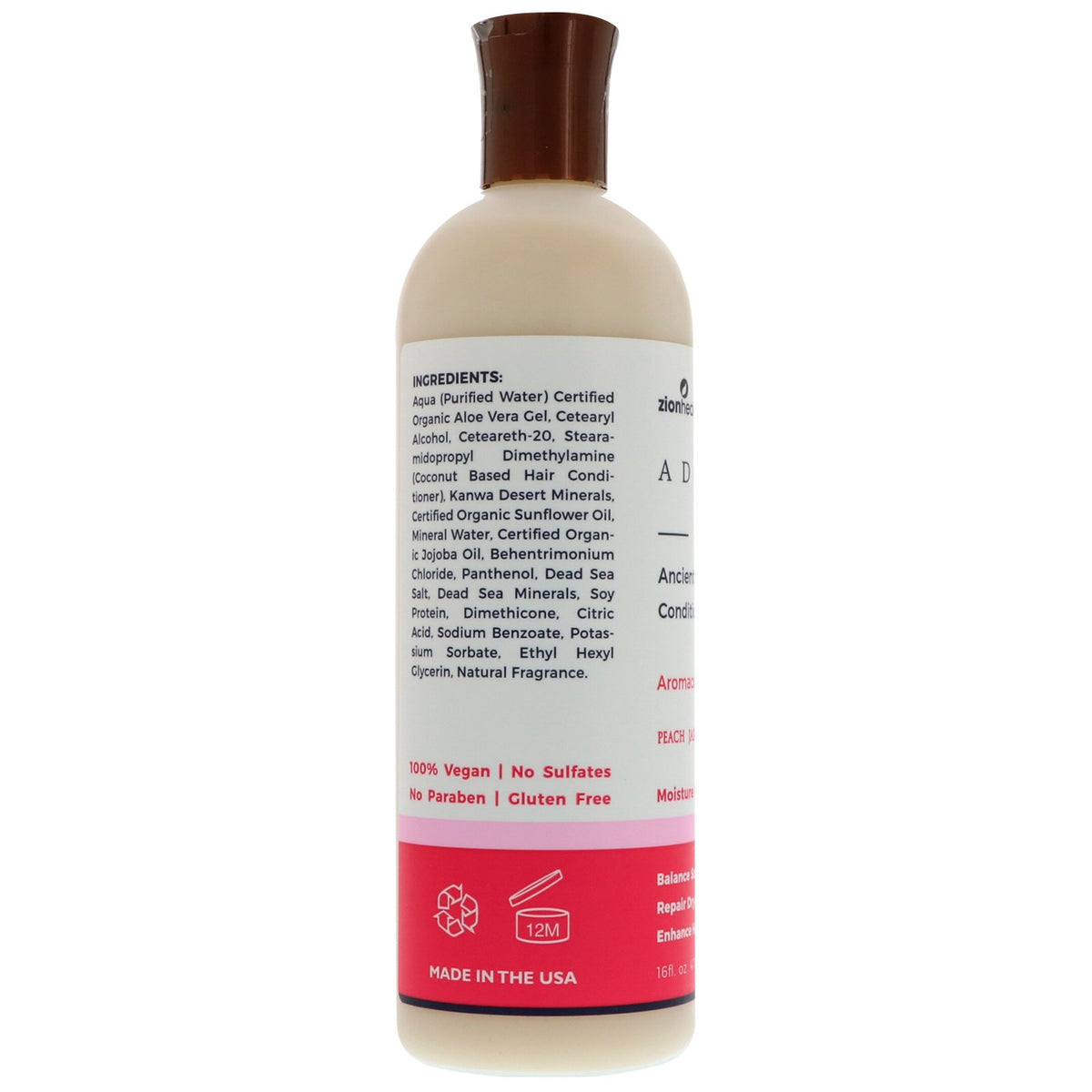 ZION HEALTH COND,ADAMA PEACH JASMINE, 16 FZ