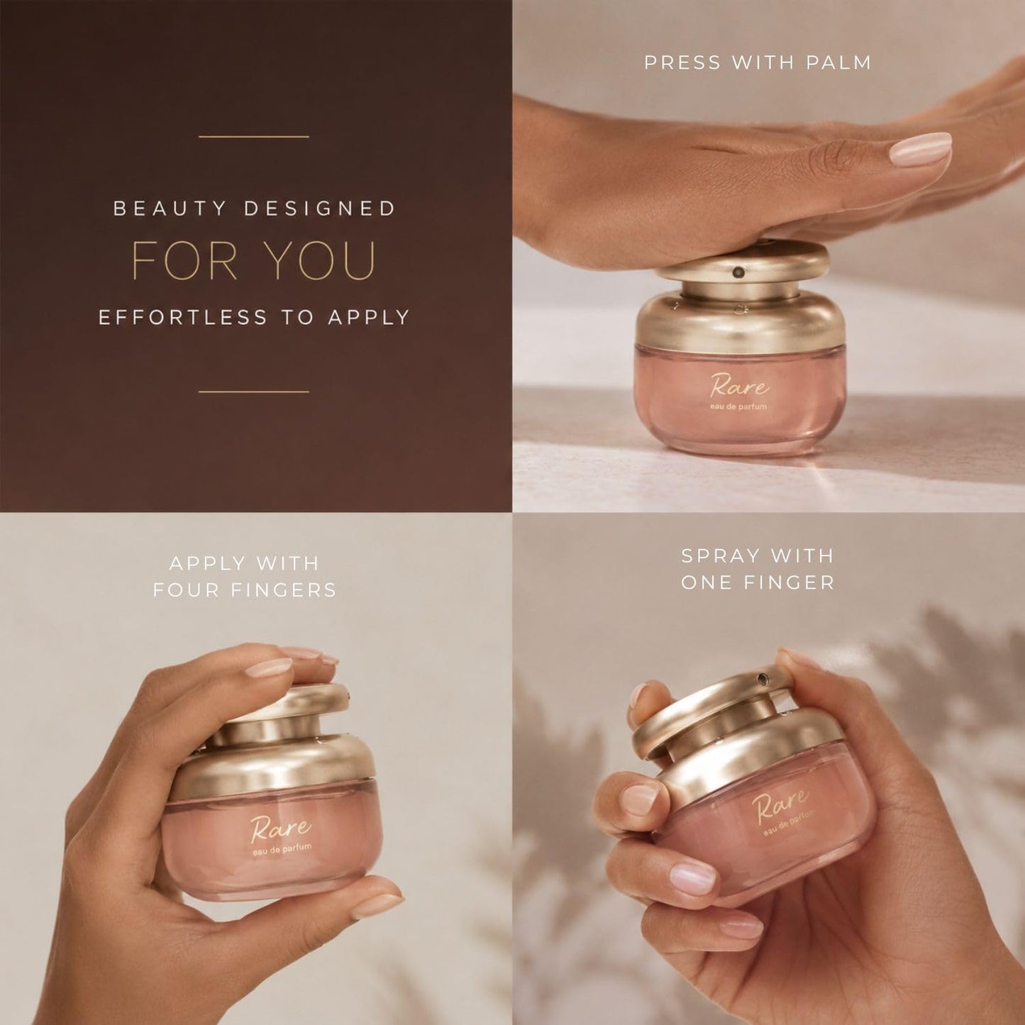 Rare Beauty Eau de Parfum - Warm Vanilla & Caramel Fragrance with Sandalwood and Ginger Notes, 1.69 oz / 50 mL Beauty & Personal Care Rare Beauty