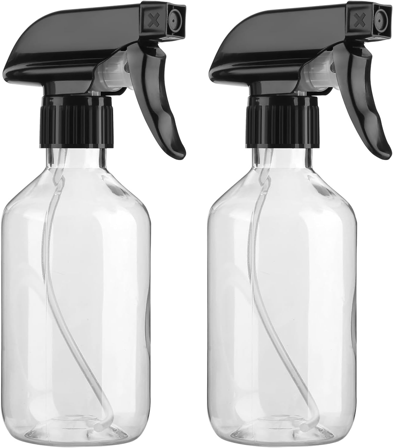 Likealot 2 Pack Leakproof Spray Bottles 300ml - Adjustable Nozzle (Mist/Jet), Refillable PET Plastic for Hair, Cleaning, Plants, Travel | BPA-Free Beauty and Personal Care Likealot Default Title