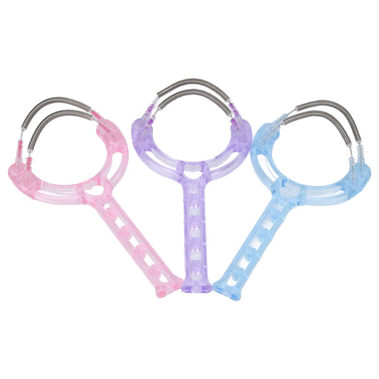 3PCS Spring Manual Face Hair Remover, Hair Removal Spring Handheld Face Epilator for Women Eyebrow Chin Cheek Mustache Upper Lip Beauty and Personal Care FILFEEL