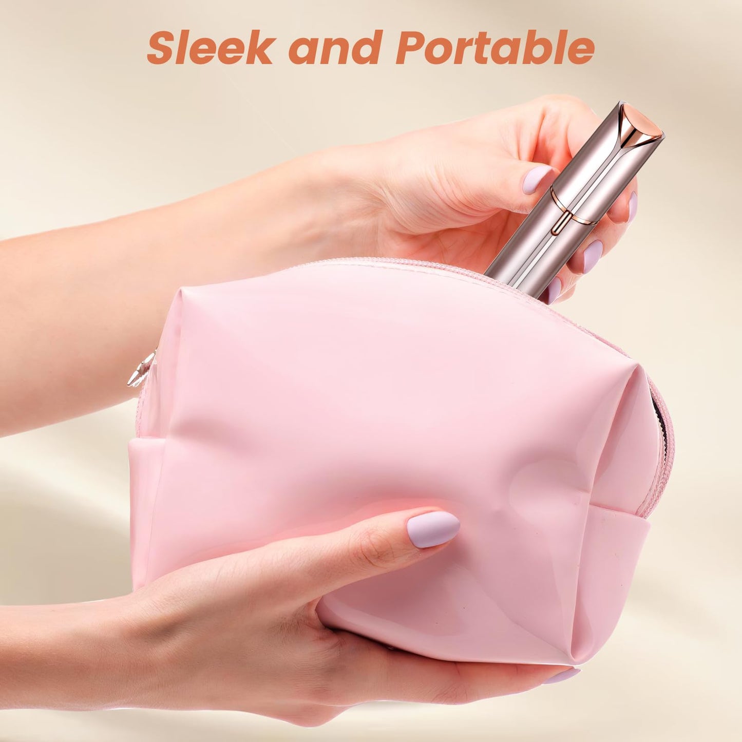 Facial Hair Remover for Women- as Seen on TV Painless Face Shaver -Mini Hair Remover, Electric Razor Shaver Portable Bikini Epilator for Lips, Chin Beauty and Personal Care claities