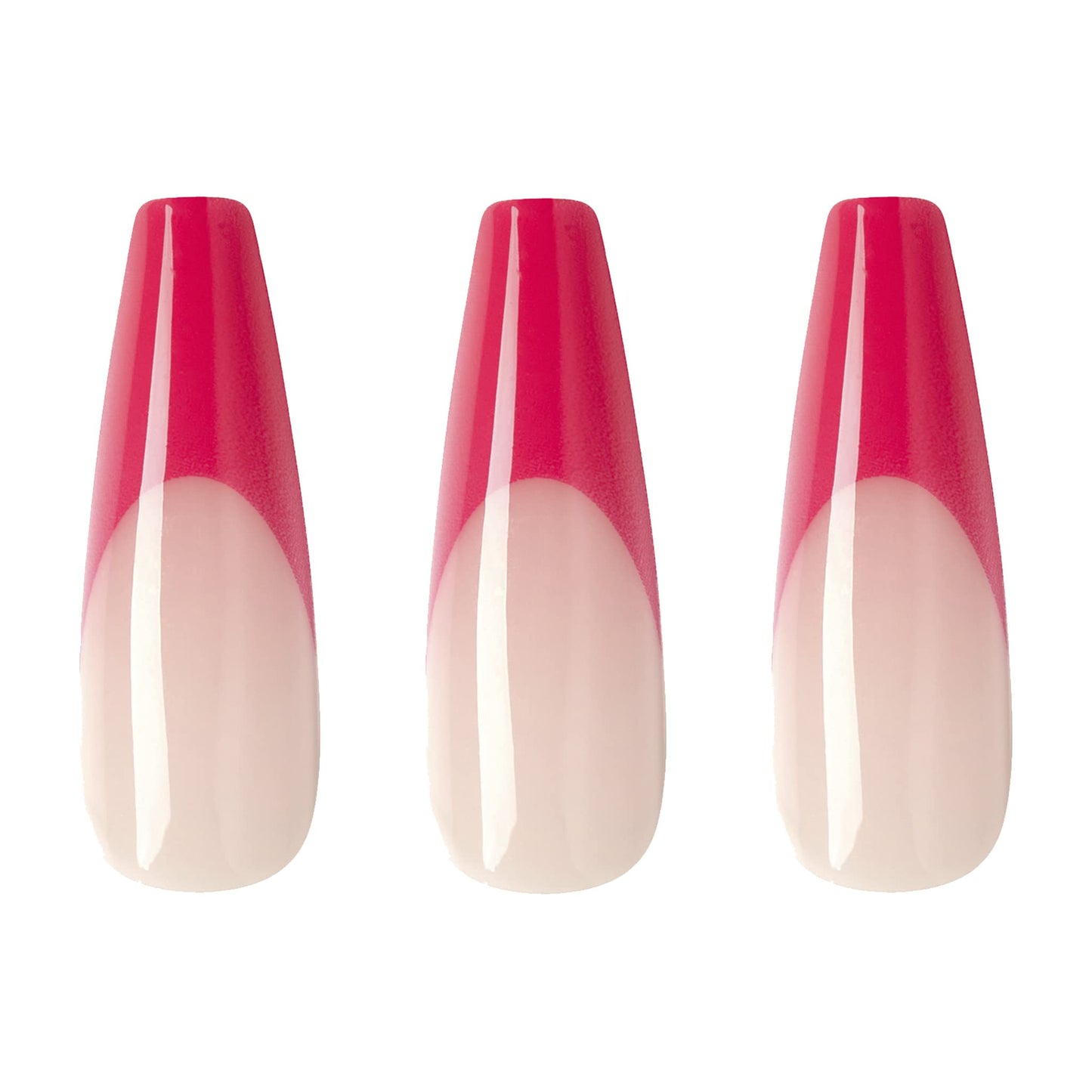 Gold Finger X-Long Full Cover Nails Press On Nails Limited Edition (Kind a Classy) Coffin Shape Extra Long Mini Glue Included Long Lasting Beauty & Personal Care Goldfinger