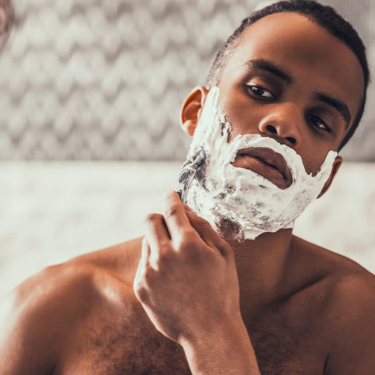 MNSC Unscented Naturally Better Pump Shave Cream - Smooth, Hypoallergenic, All-Natural, & Handcrafted in USA Beauty & Personal Care Montana Natural Shave Company