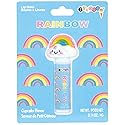 iscream Happiest Rainbow and Clouds Shaped Cupcake Scented Lip Balm Beauty & Personal Care iscream
