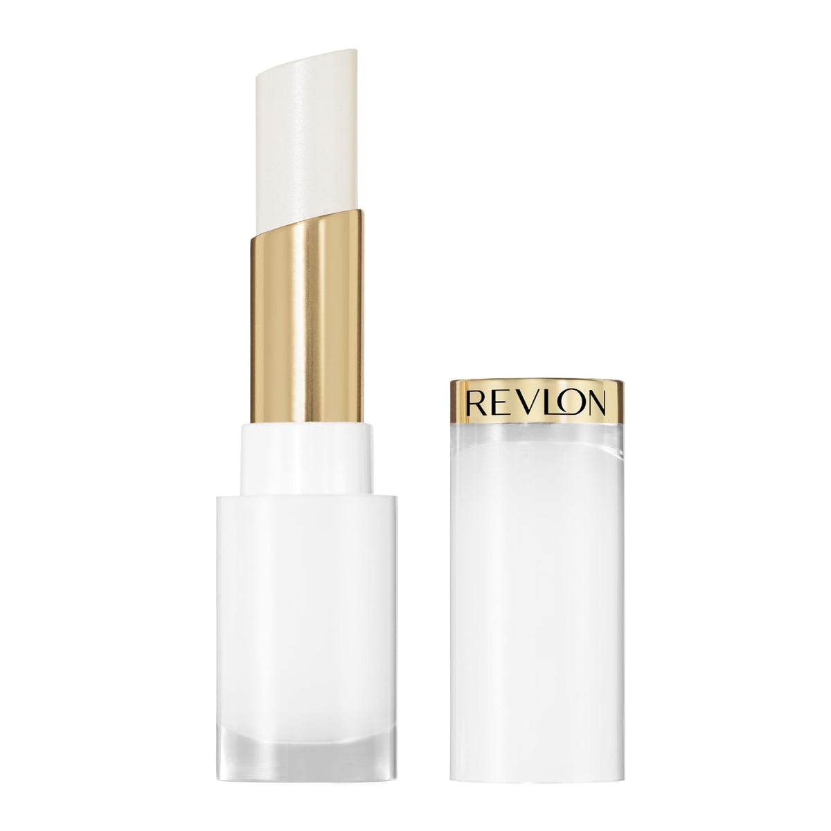 REVLON Super Lustrous Glass Shine Balm, Hydrating Tinted Lip Balm with Hyaluronic Acid, Aloe & Rose Quartz, 001 Sparkling Quartz, 0.11 oz Beauty & Personal Care REVLON