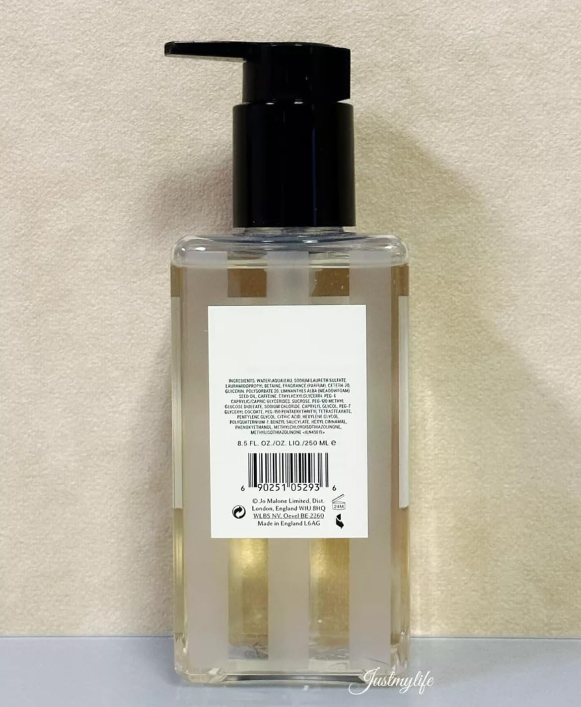 Jo Malone Wild Bluebell Body & Hand Wash (With Pump) 250ml/8.5oz Beauty & Personal Care Jo Malone