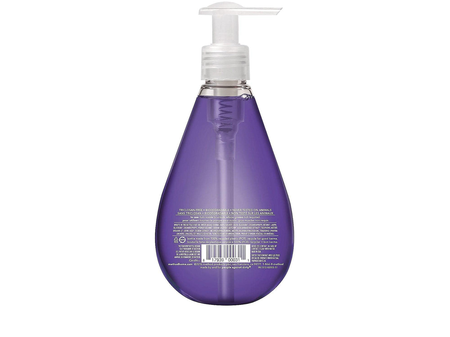 Method 00031 12 Oz French Lavender Hand Wash Beauty & Personal Care Method