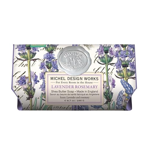 Michel Design Works Large Bath Soap Bar, Lavender Rosemary Beauty & Personal Care Michel Design Works