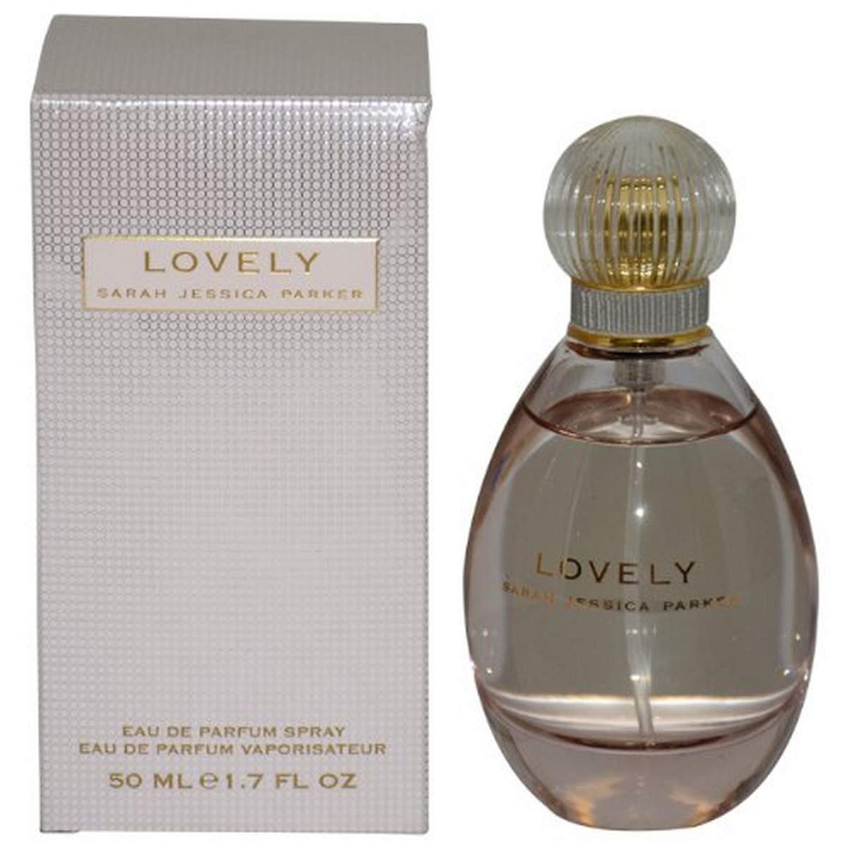 Lovely by SJP - Sweet, Floral, Musky Amber Woody Eau De Parfum Spray Fragrance for Women - With Notes of Mandarin, Bergamot, Apple, and Cedarwood Beauty & Personal Care Sarah Jessica Parker