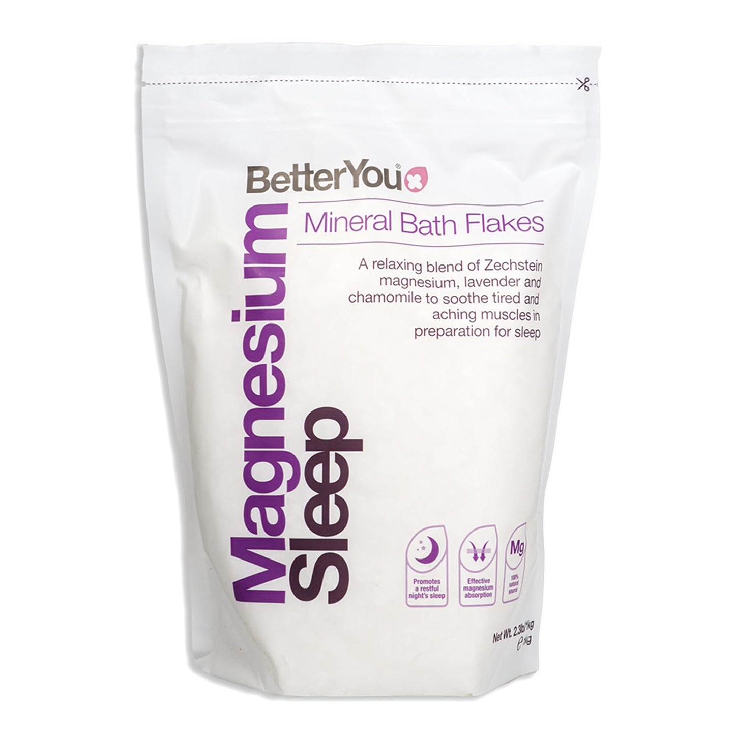 BetterYou The Wellness Collection - Magnesium Sleep for Unisex - 2 Pc 3.38oz Body Spray, 35.2oz Bath Salt Beauty and Personal Care BetterYou
