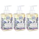 Michel Design Works Foaming Hand Soap, Lavender Rosemary, with Soap Dispenser, 3-Pack, 17.8 Fl oz Each Beauty & Personal Care Michel Design Works