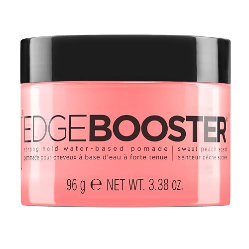 Style Factor Edge Booster Strong Hold Water-Based Pomade | Formulated with Argan Oil for Moisture & High Shine | Long Lasting Edge Control Gel | Sweet Beauty & Personal Care Style Factor