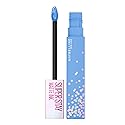 MAYBELLINE New York Super Stay Matte Ink Liquid Lipstick, Transfer-Proof, Long-Lasting, Limited-Edition Birthday-Cake-Scented Shades, Birthday Babe Beauty & Personal Care MAYBELLINE