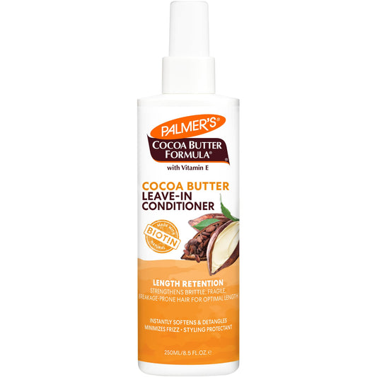 Palmer's Cocoa Butter & Biotin Length Retention Leave-In Conditioner, Strengthen, Minimize Frizz and Detangle Hair, Suitable for All Curly Hair Beauty & Personal Care Palmer's