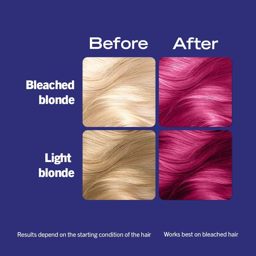 Schwarzkopf Live Color Xxl Ultra Brights 93 Shocking Pink Semi-Permanent Pink Hair Dye Beauty & Personal Care LIVE