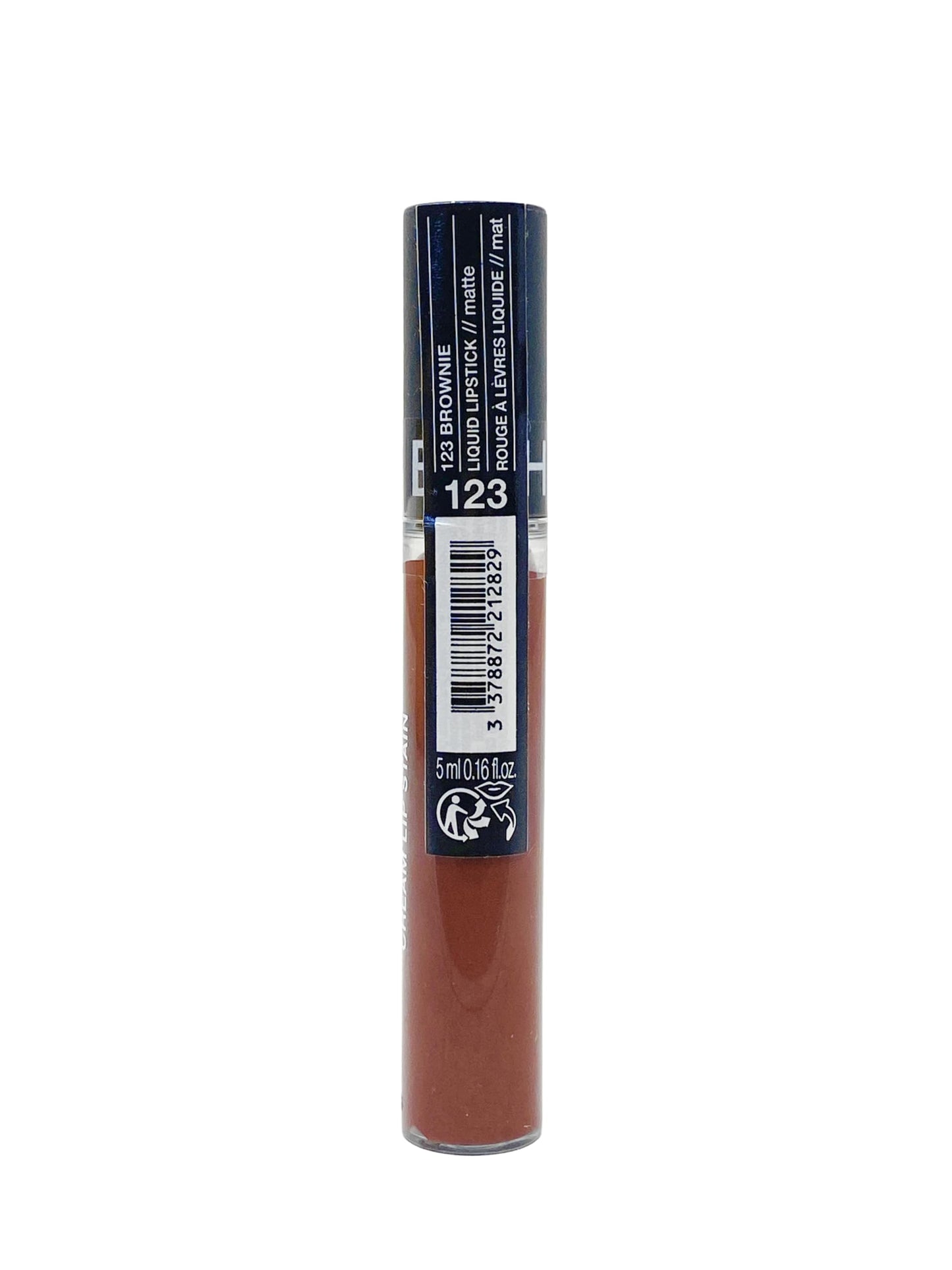 SEPHORA Collection Cream Lip Stain - 123 Brownie (matte dark brown) 0.16 oz. / 5 mL Beauty & Personal Care SEPHORA
