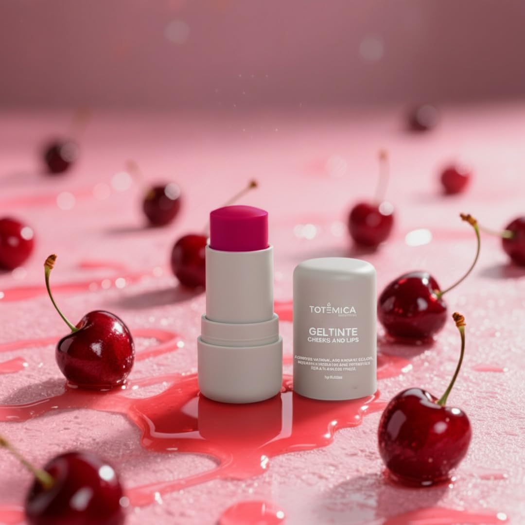 TOTEMICA Cooling Water Jelly Tint, Lip & Cheek Stain | Intense Purple