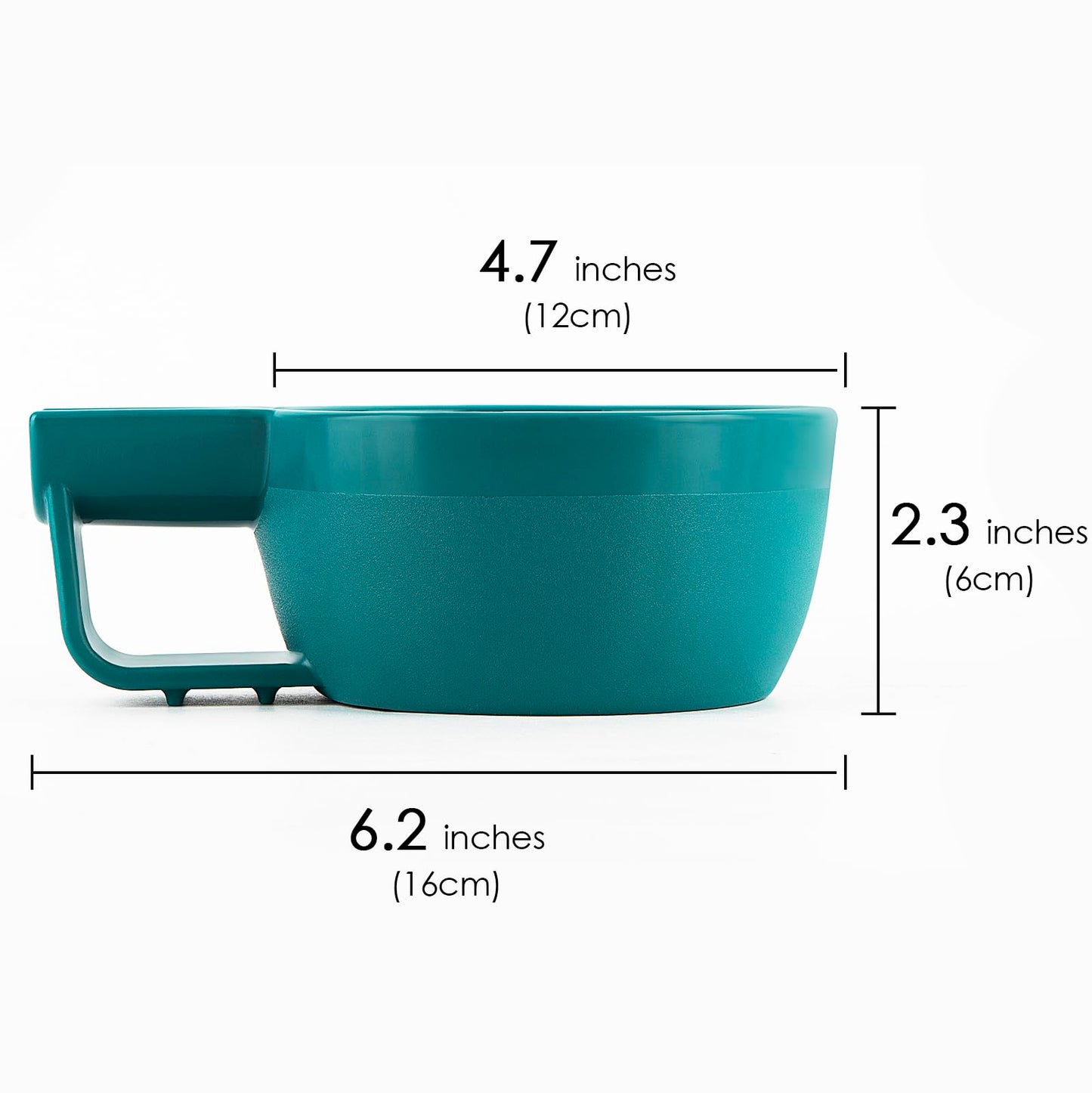 Linkidea Plastic Shaving Soap Bowl with Non-slip Handle, Wide Mouth, Large Capacity, Easier to Lather Ridges, Wet Razor Shave Cream Bowl for Men Beauty and Personal Care Linkidea
