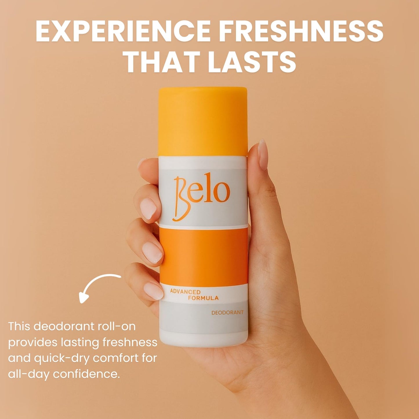 Belo Essentials Intense Roll-On Antiperspirant Deodorant, 48 Hour Protection, Alcohol Free, 40ml Beauty and Personal Care BELO