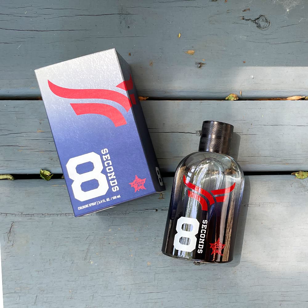 Tru Western PBR 8 Seconds Men's Cologne, 3.4 fl oz (100 ml) - Bold, Fresh, Magnetic Beauty & Personal Care Tru Fragrance Beauty