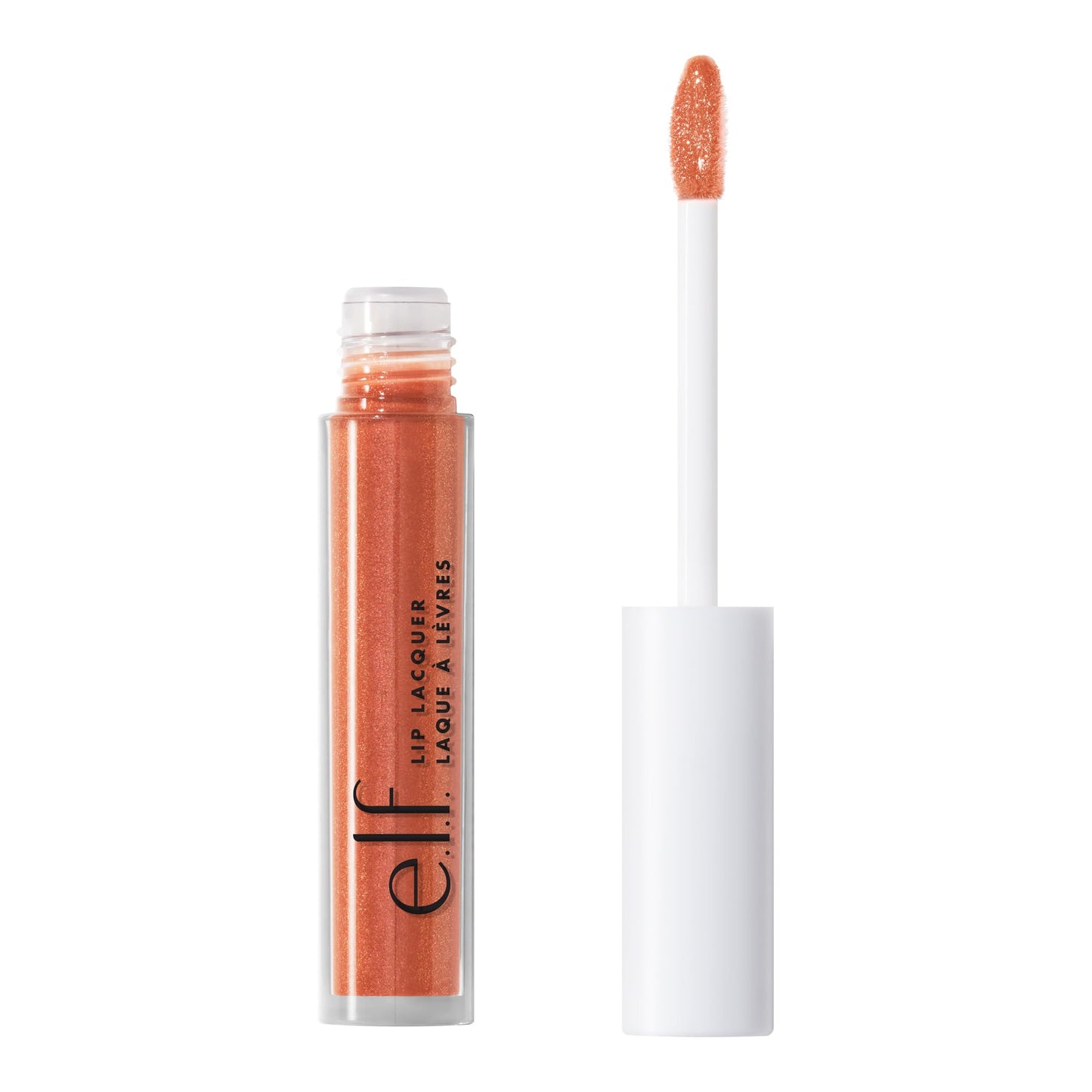 e.l.f. Lip Lacquer, Nourishing, Non-Sticky Ultra-Shine Lip Gloss With Sheer Color, Infused With Vitamins A & E, Vegan , Mauve Glitz Beauty & Personal Care e.l.f.