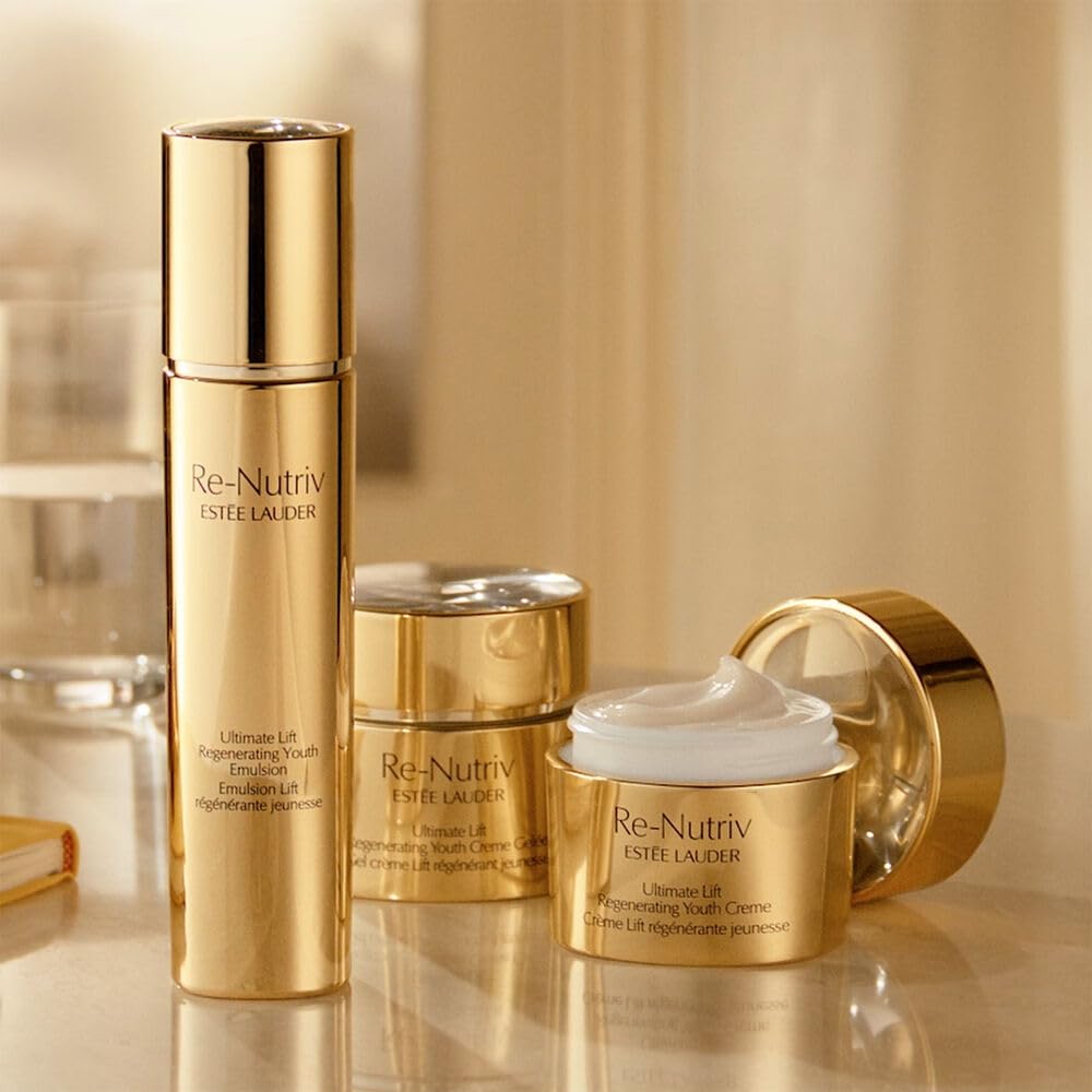 Estée Lauder Re-Nutriv Ultimate Lift Regenerating Youth Emulsion Face Moisturizer | Anti-Aging Milky Lotion, 2.5 Fl Oz Beauty & Personal Care Estée Lauder
