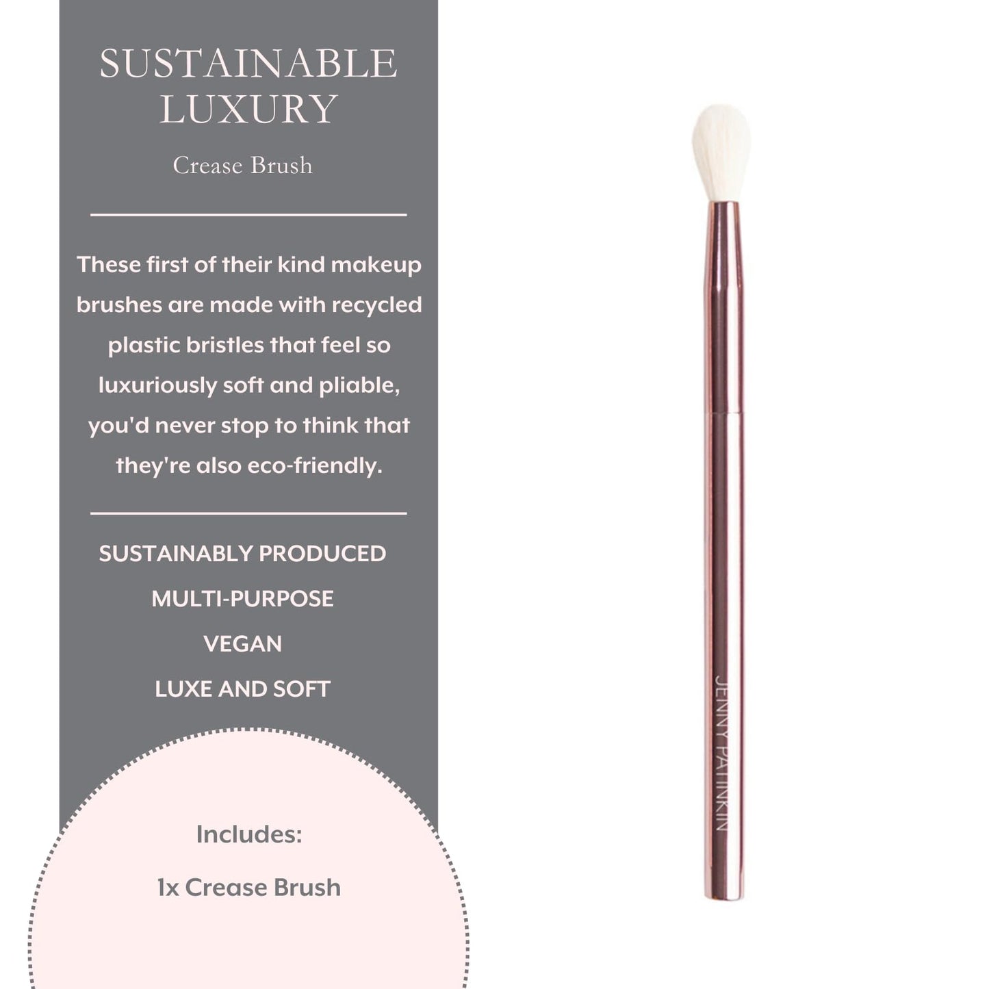 Jenny Patinkin Luxury Sustainable Crease Brush Beauty & Personal Care JENNY PATINKIN