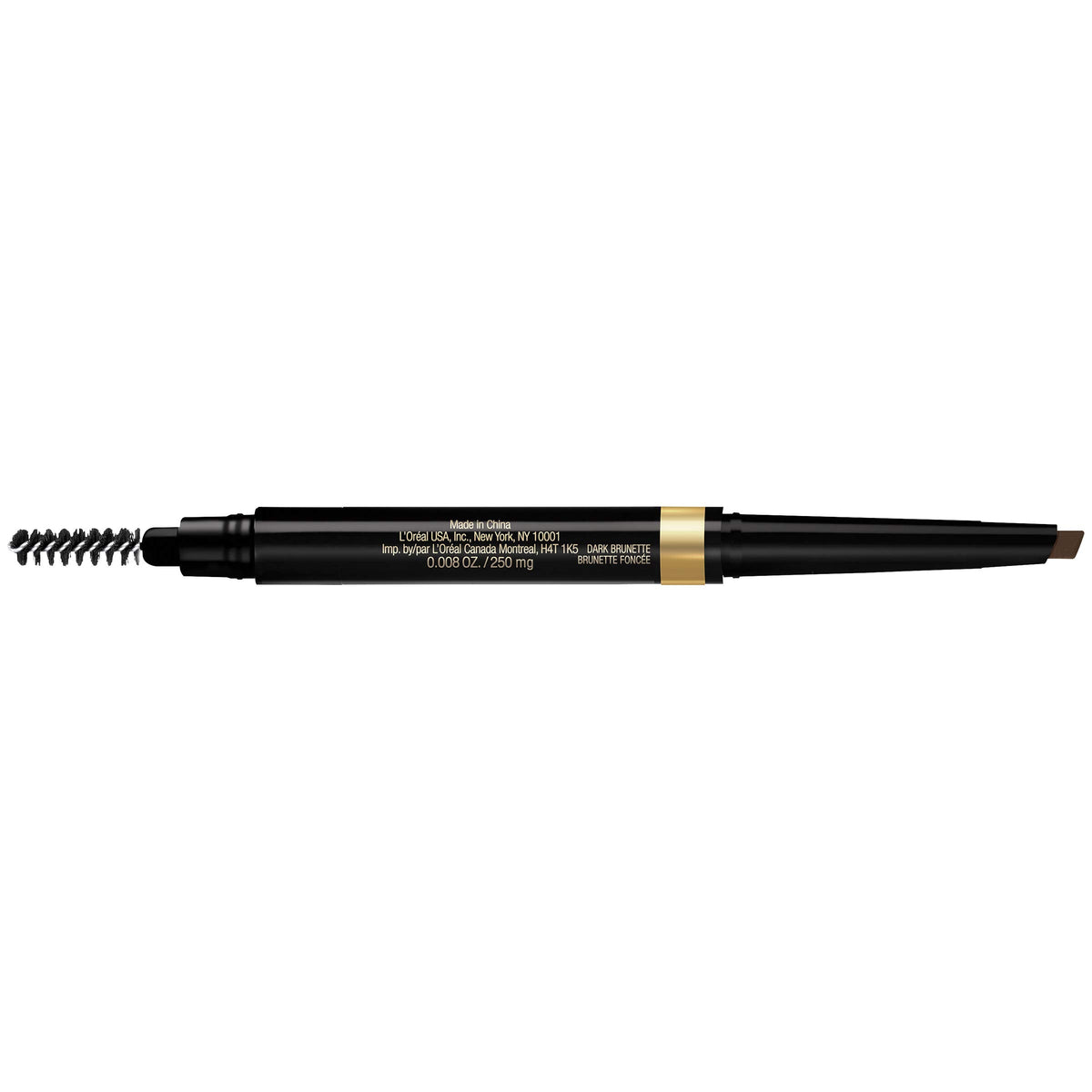 L'Oreal Paris Brow Stylist Shape & Fill Mechanical Eye Brow Makeup Pencil, Dark Brunette, 0.008 oz. Beauty & Personal Care L'Oreal Paris