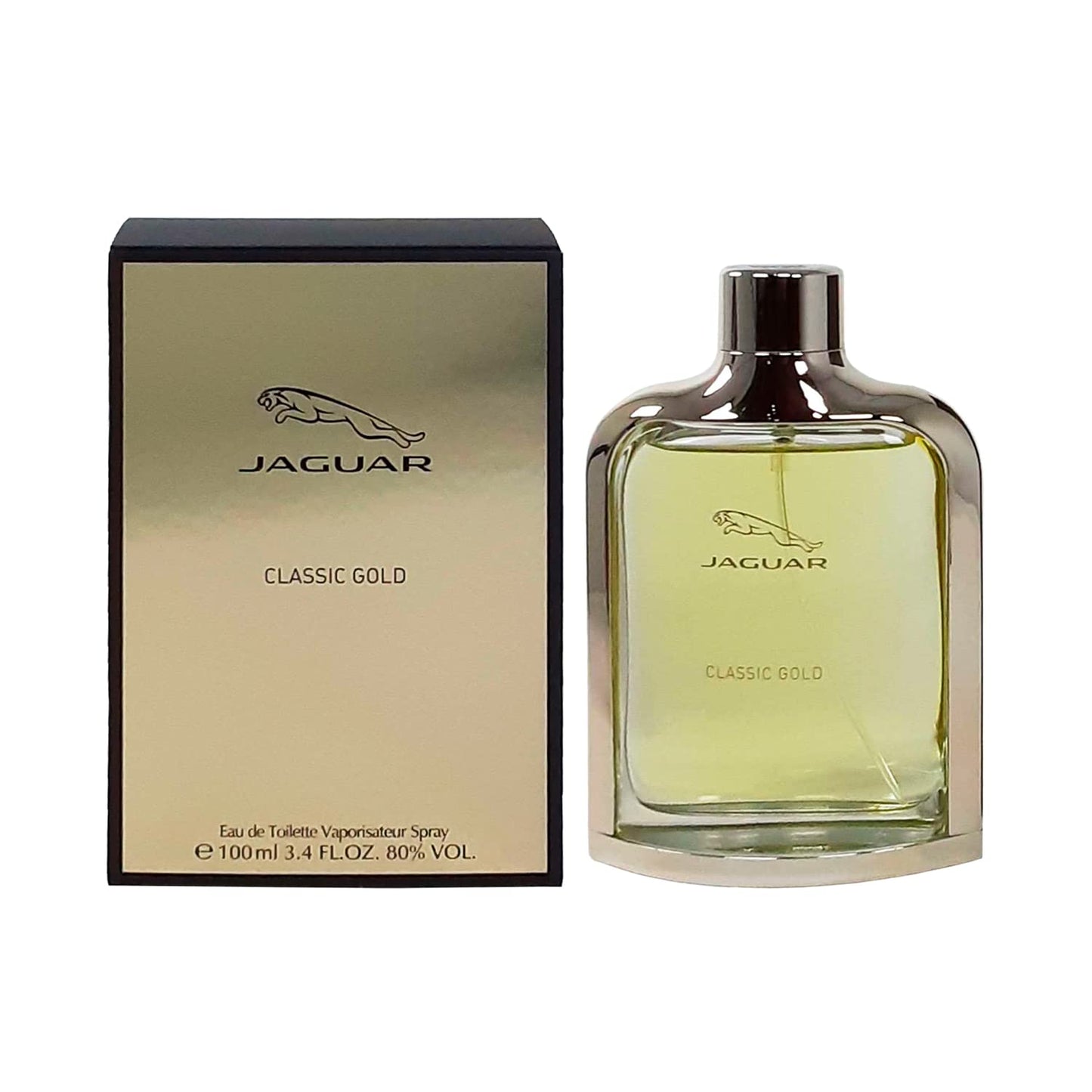 Jaguar Classic Gold By Jaguar Eau De Toilette Spray 3.4 Oz Men Beauty & Personal Care Jaguar