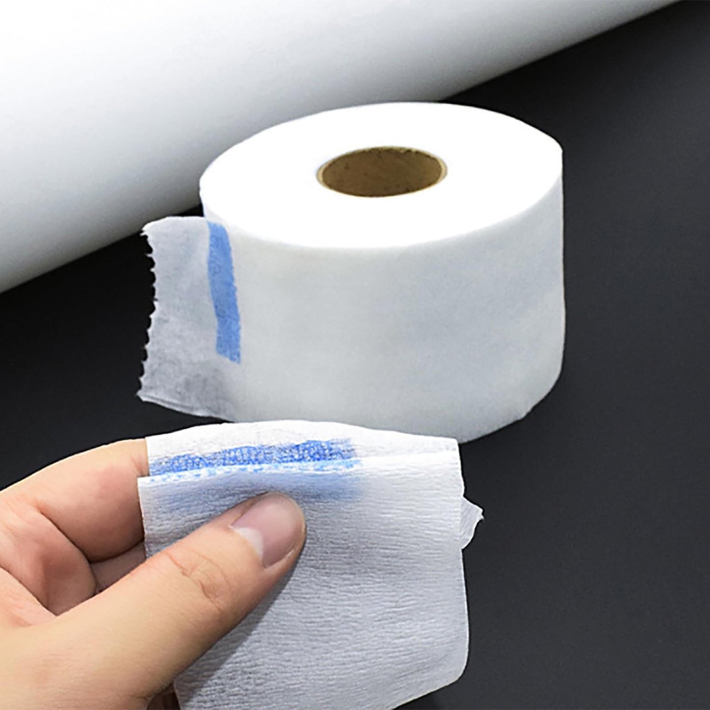 LJJCSFF 1 Roll Barber Paper Neck Tape Paper Neck Strips Barber Neck Bands Neck Protector for Haircutting Hair Edge Paper Barbershop Supplies Beauty and Personal Care LJJCSFF