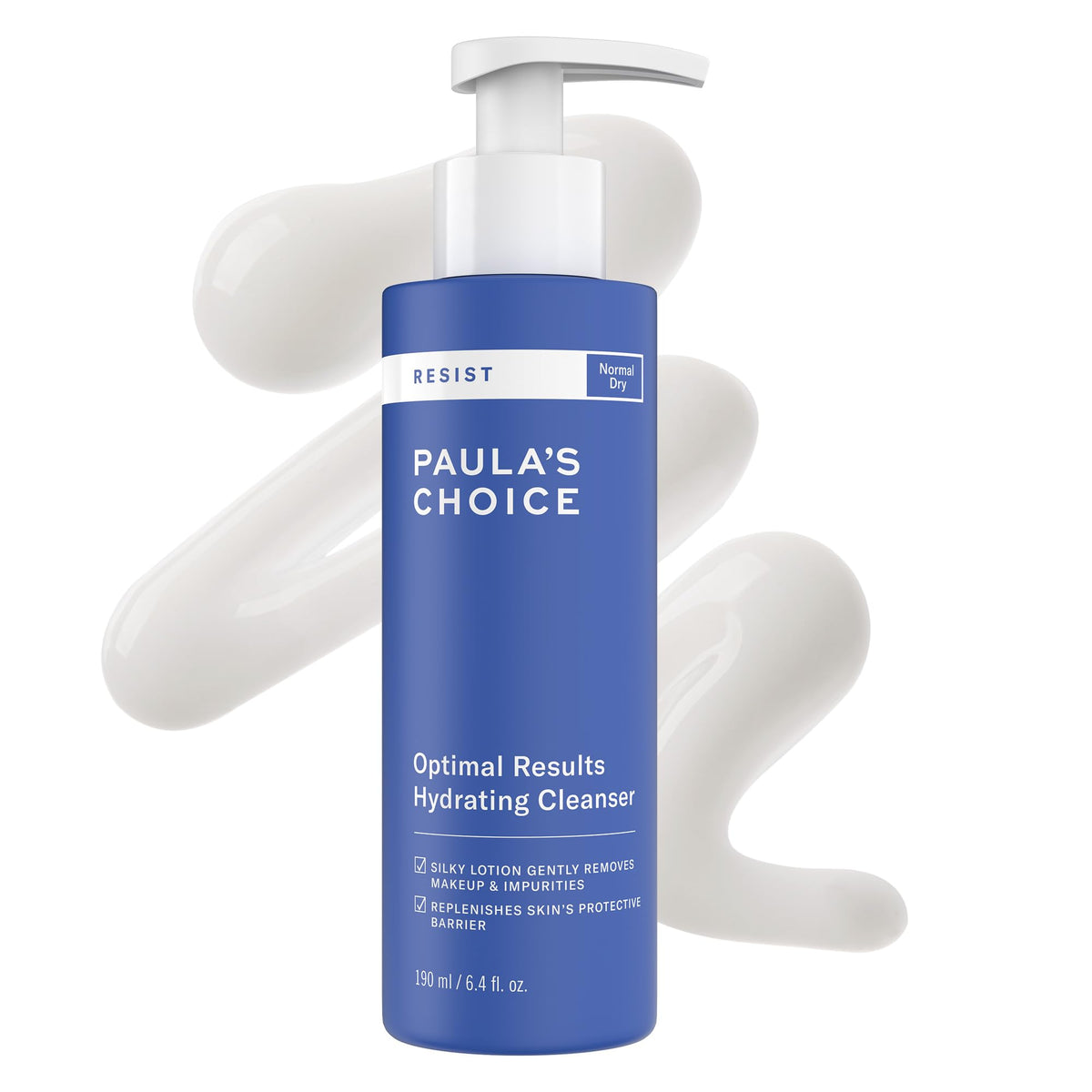 Paula's Choice RESIST Optimal Results Hydrating Cleanser, Green Tea & Chamomile, Anti-Aging Face Wash, Dry Skin, 6.4 Ounce Beauty & Personal Care Paula's Choice