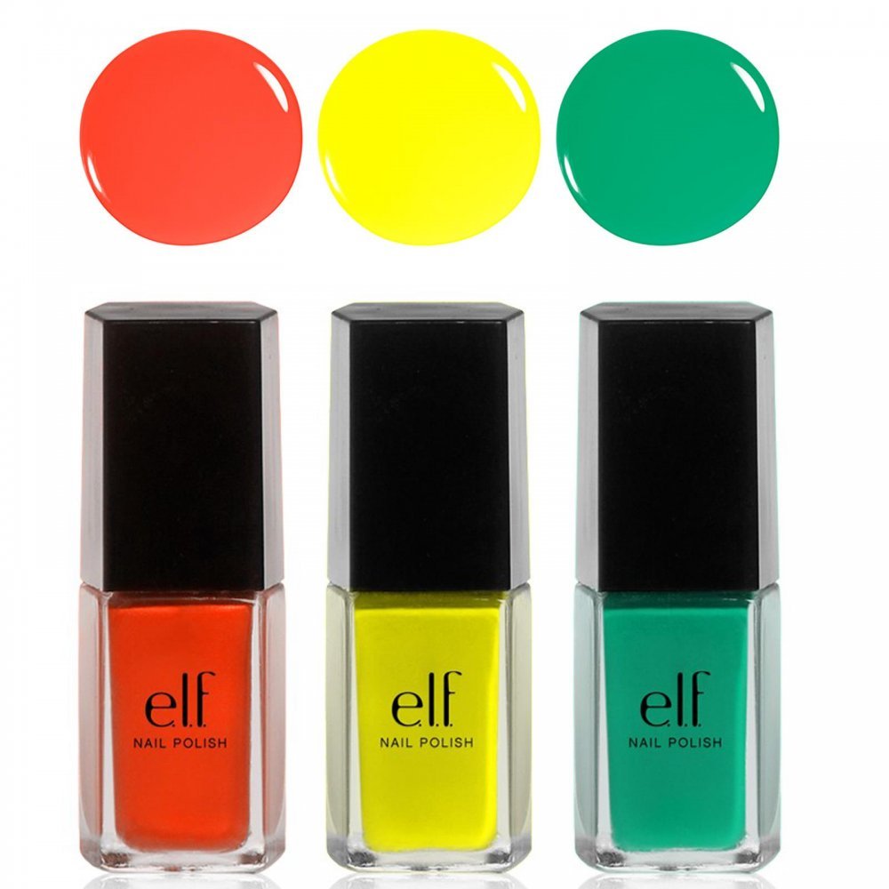 e.l.f. 3 Piece Nail Polish Set, Beautifully Bright Beauty & Personal Care e.l.f.