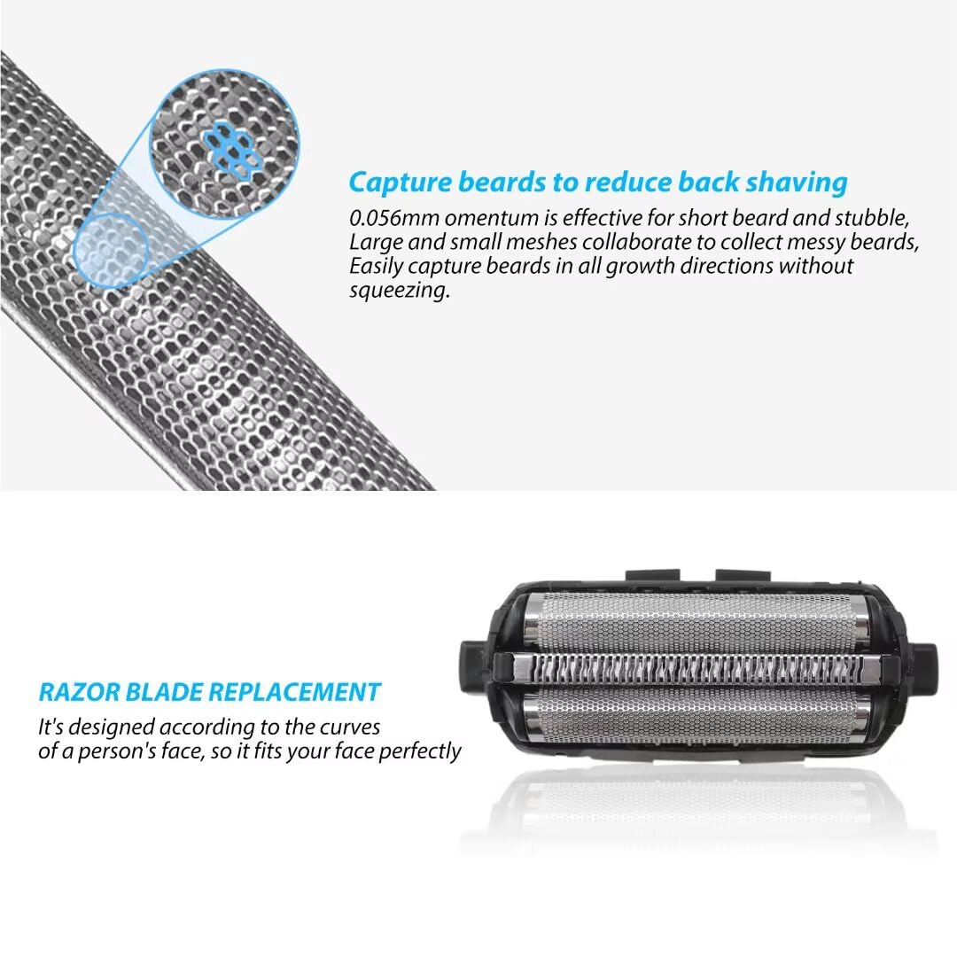 WES9068 WES9087 Shaver Head Cutters Replacement Razor Blades Foil Screen Kit Fit for Panasonic ES101 ES8101 ES8103 ES8109 ES-GA2 ES-GA21S ES-LT41 Beauty and Personal Care XSPANDER
