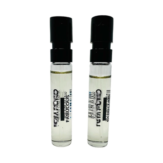 In1mart 2 Fabulous Eau De Parfum EDP Unisex Sample Spray Vial 2ml/ 0.06 fl.oz. Long lasting Woody Spice Scent Beauty & Personal Care In1mart