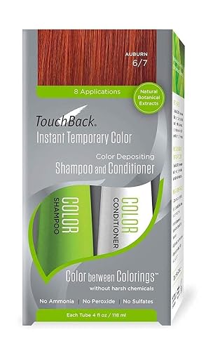 TouchBack Auburn Color Shampoo and Conditioner Set Beauty & Personal Care TouchBack