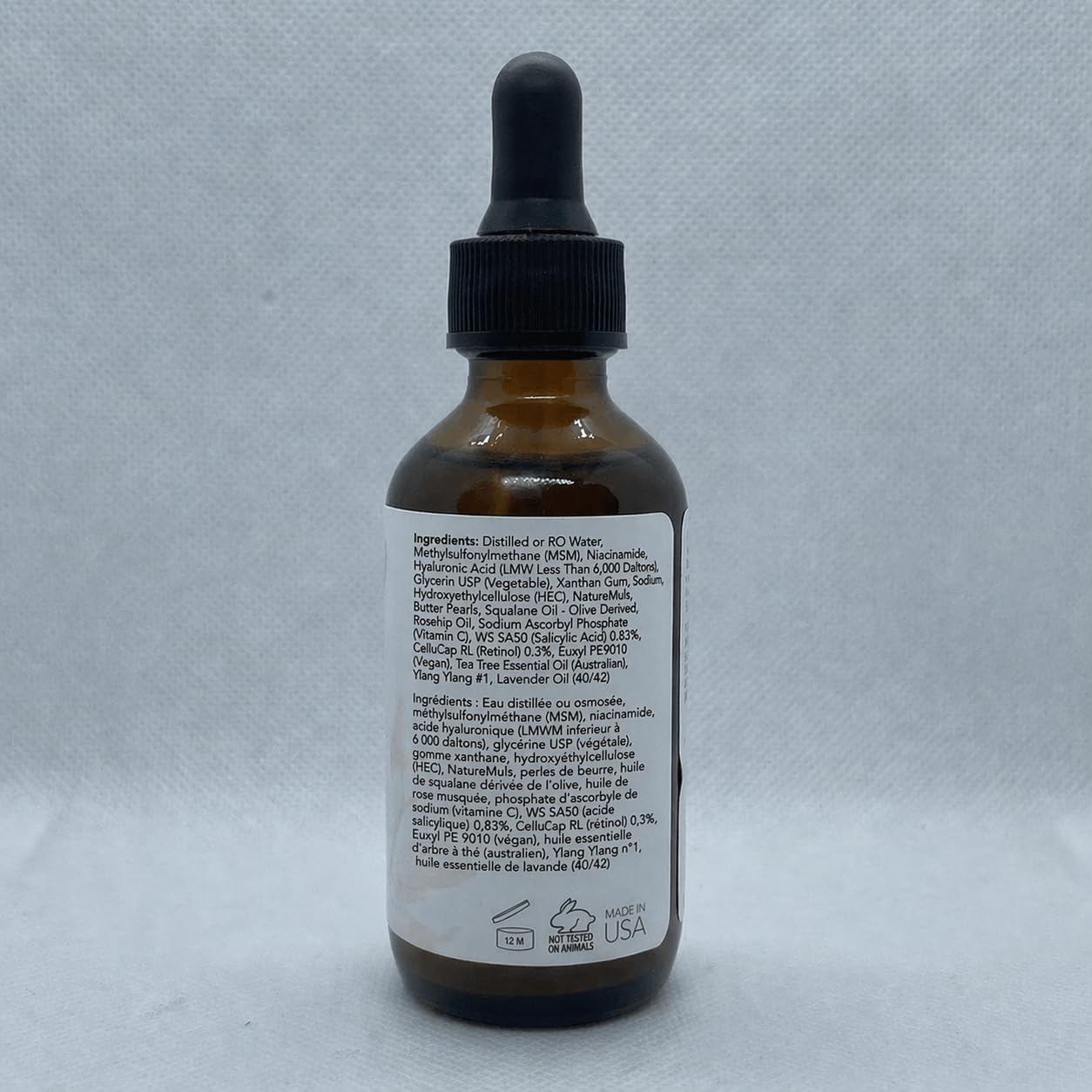 Vitamin C Serum for Face with Retinol (0.30%) & Salicylic 0.83% + Hyaluronic | Skin Refining Facial Serum for Uneven Tone, Texture & Hydration | Beauty & Personal Care Eva Naturals
