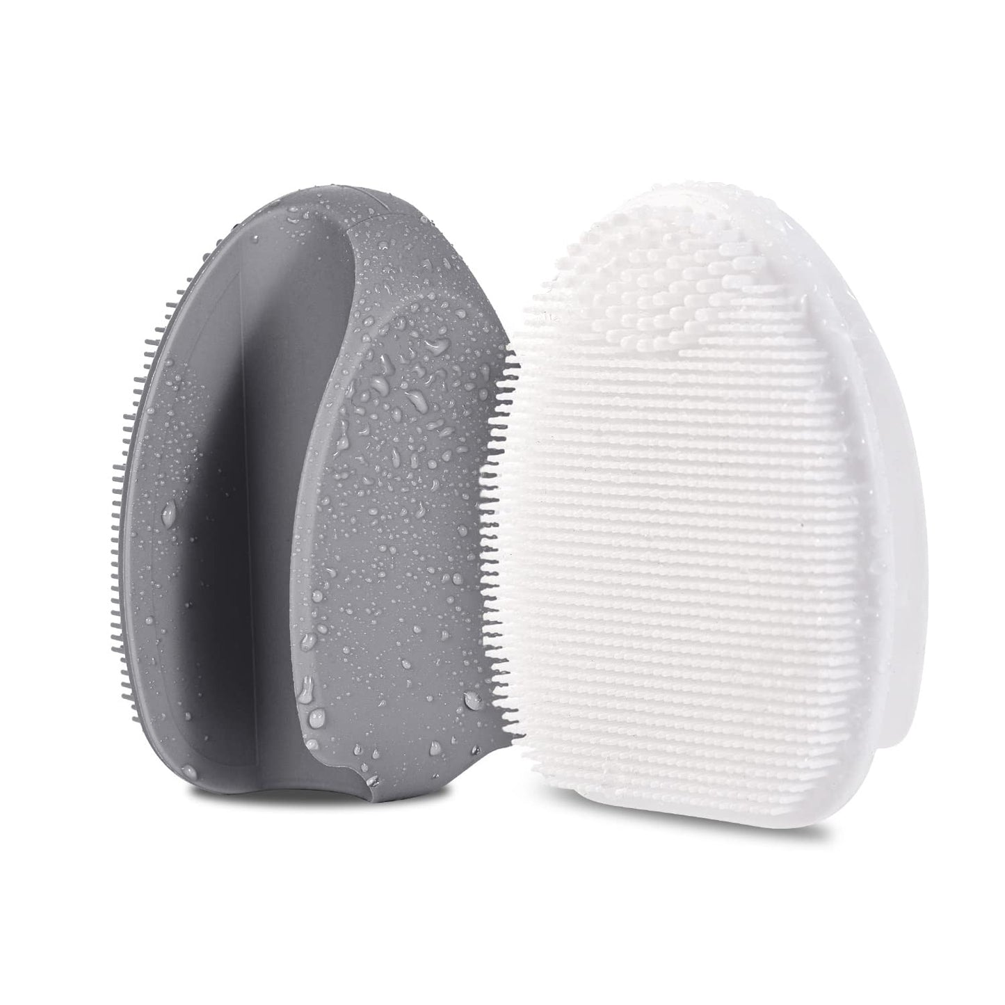 HIEERBUS Silicone Face Scrubber,2 Pack Face Scrubber for Women Men, Manual Face Exfoliator Brushes Scrubber,Facial Cleansing Brush for Exfoliating Beauty & Personal Care HIEERBUS