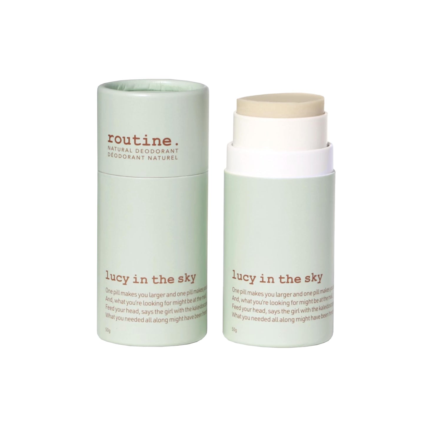 Routine. Natural Deodorant Lucy in the Sky Deo Stick - 1.7 Fluid Oz. Natural Deodorant Aluminum Free Natural Deodorant For Women & Men - (Stick Beauty and Personal Care Routine