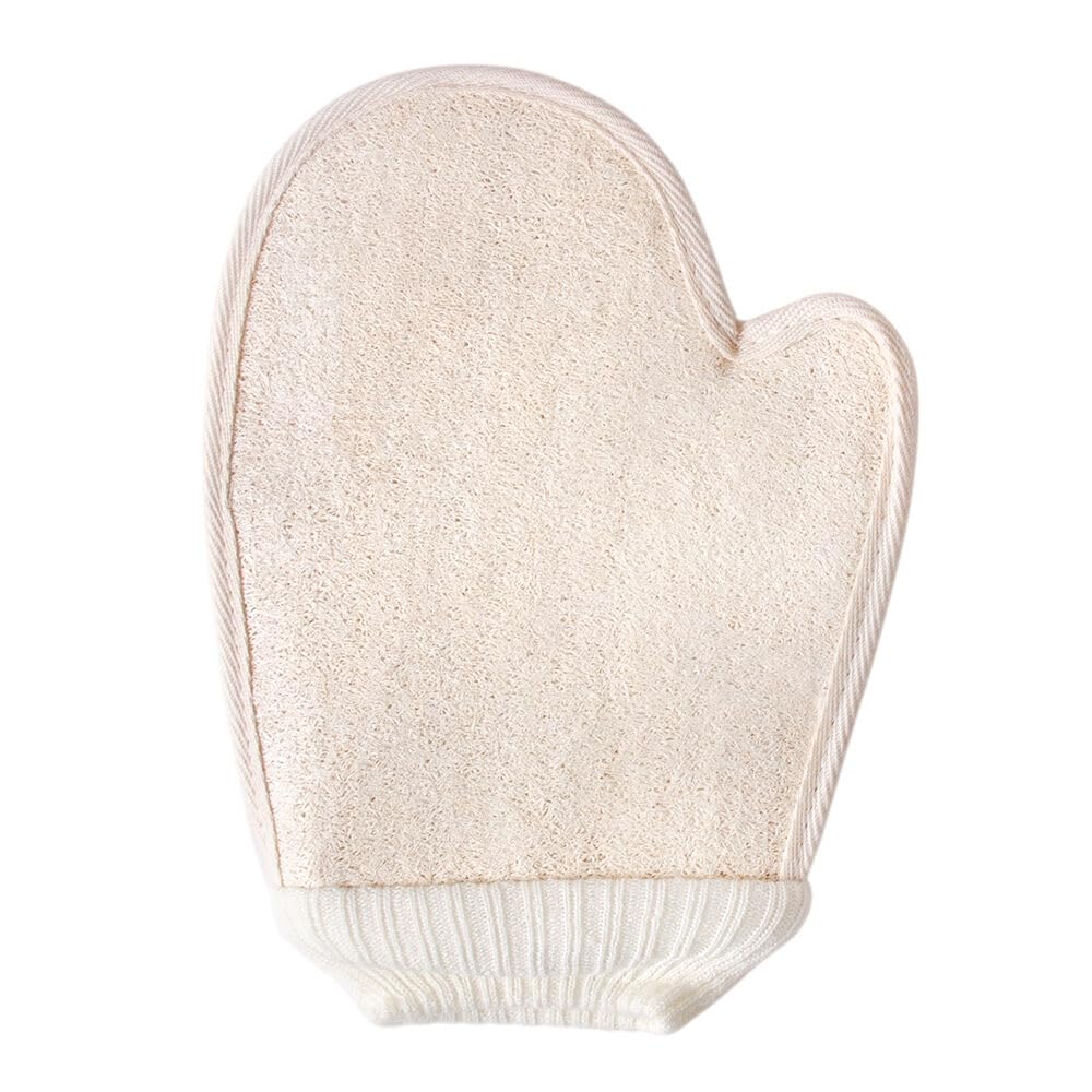 STP Goods Loofah Glove, Loofah, Exfoliating Glove, Exfoliating Body Scrubber for Smooth Skin, Exfoliator Bath Sponges for Shower, Lufas for Men Beauty and Personal Care STP GOODS
