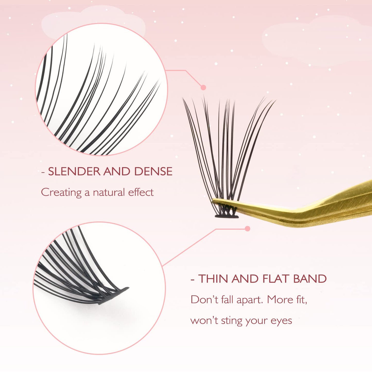 20D Lash Clusters, 240pcs Individual Lashes Extensions Volume Cluster Lashes, 10-14mm Mix Lengths 20 Roots C Curl 0.07mm Thickness eyelash and Apply Beauty & Personal Care FinyDreamy