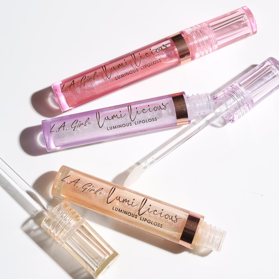 L.A. Girl Lumilicious Luminous Lipgloss, Champagne GLG937 Beauty & Personal Care L.A. Girl