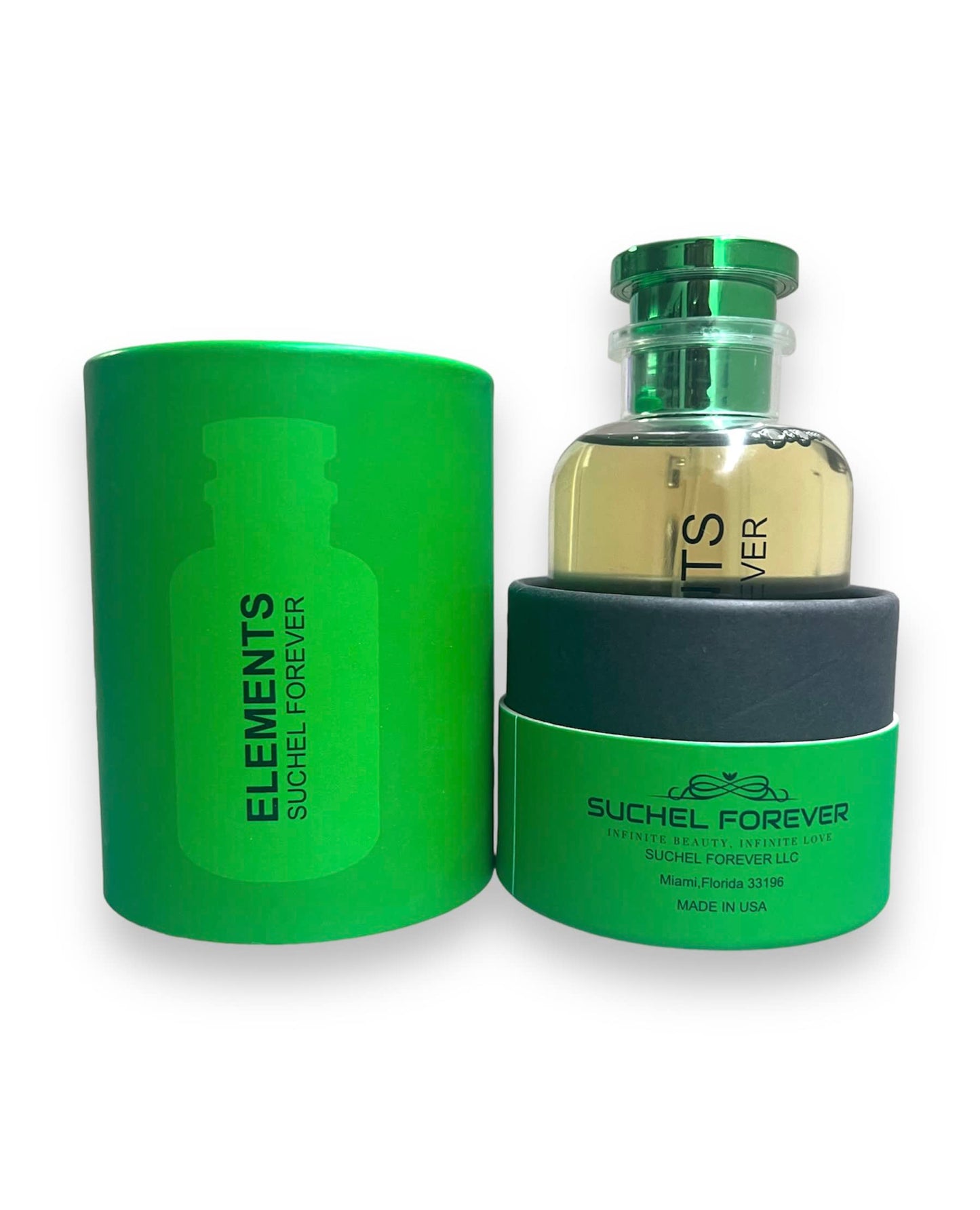 SUCHEL FOREVER Elements Eau de Parfum for Men 100 mL - 3.3 Fl.Oz. (NEW IMAGE, THE SAME FRAGRANCE) Beauty & Personal Care SUCHEL FOREVER