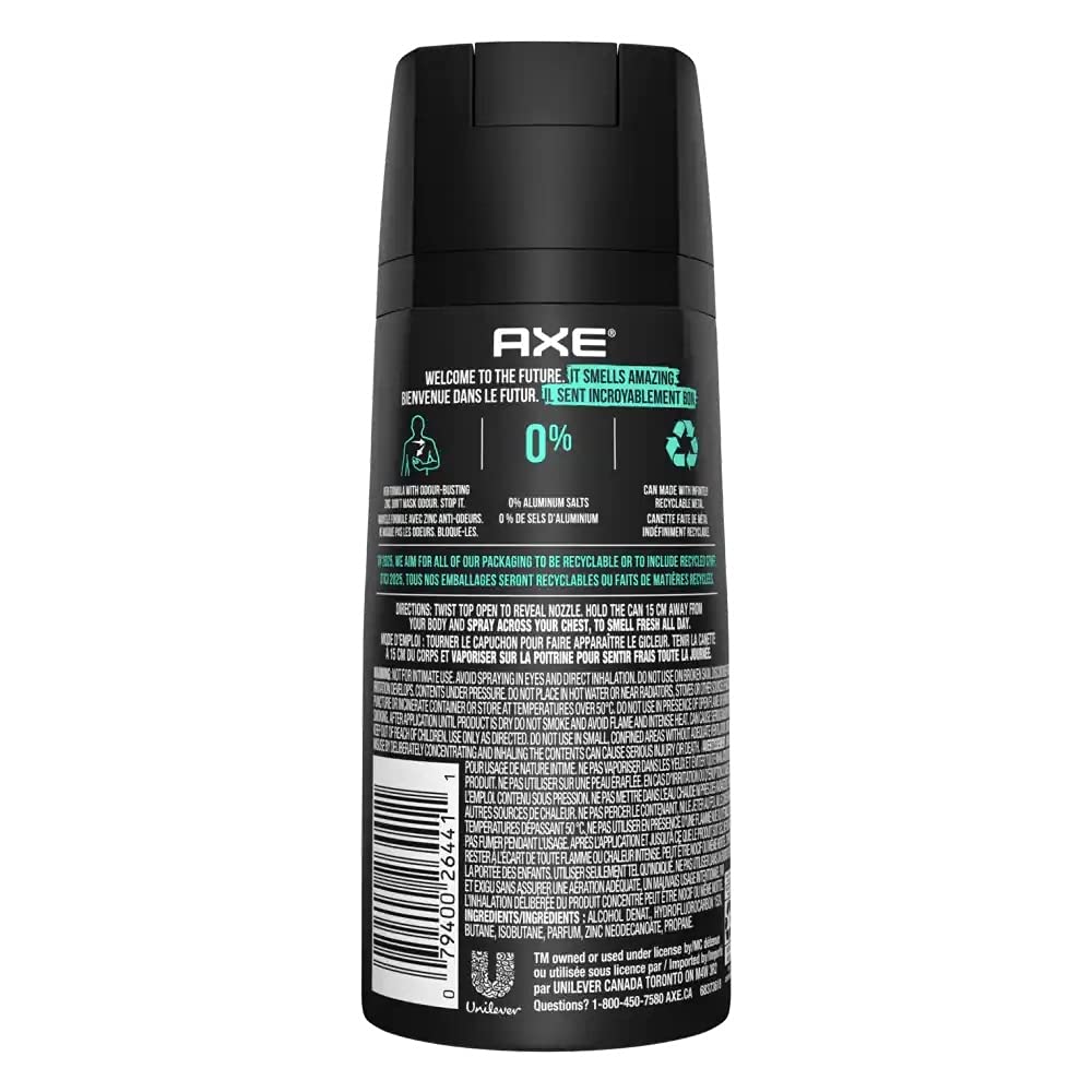 AXE Body Spray for Men Apollo 4 oz (Pack of 4) Beauty & Personal Care AXE
